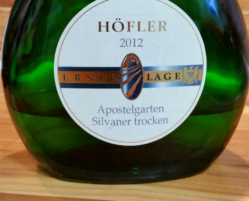 Höfler, Franken - Michelbacher Apostelgarten Silvaner trocken 2012