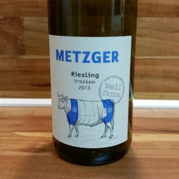 Metzger, Pfalz – Riesling Well Done trocken 2013