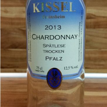 Kissel, Pfalz – Chardonnay Spätlese trocken 2013