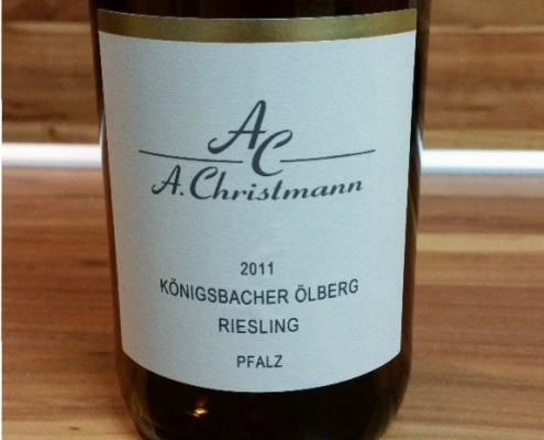 A. Christmann, Pfalz – Königsbacher Ölberg Riesling trocken 2011