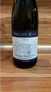 Philipp Kuhn, Pfalz – Laumersheimer Weißer Burgunder „Vom Kalksteinfels“ trocken 2012