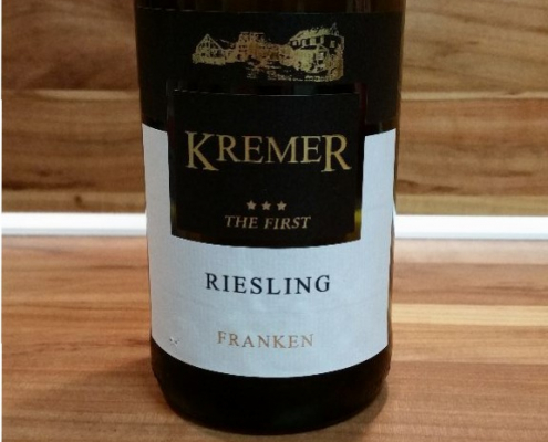 Kremers Winzerhof, Franken – Großheubacher Bischofsberg Riesling The First trocken 2013