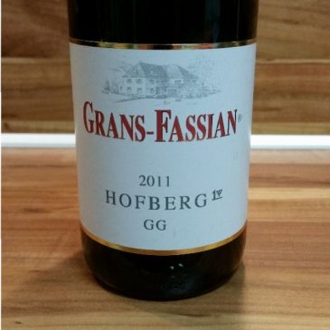 Grans-Fassian, Mosel – Dhroner Hofberg Riesling GG 2011