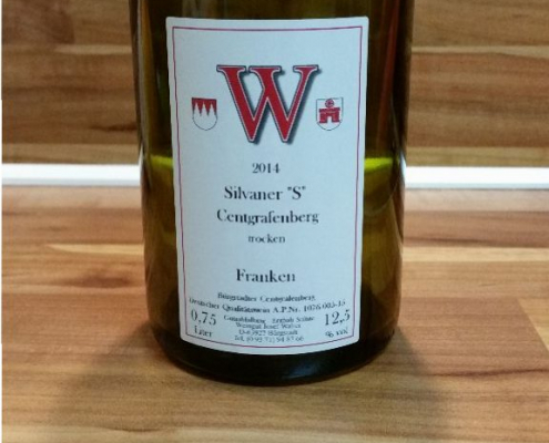 Josef Walter, Franken – Bürgstadter Centgrafenberg Silvaner „S“ trocken 2014