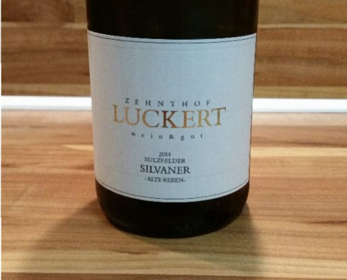 Zehnthof Luckert, Franken – Sulzfelder Silvaner „Alte Reben“ trocken 2014