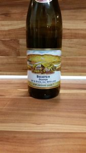 S. A. Prüm, Mosel - Ockfener Bockstein Riesling Spätlese 2016 - ein Wein vom Discounter 