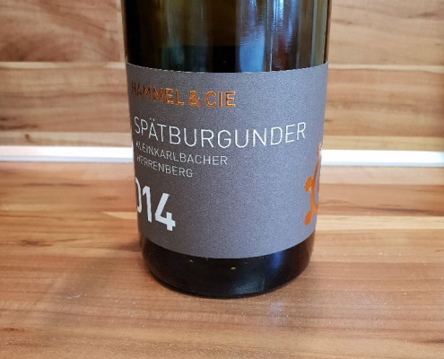 Hammel & Cie., Pfalz - Kleinkarlbacher Herrenberg Spätburgunder trocken 2014