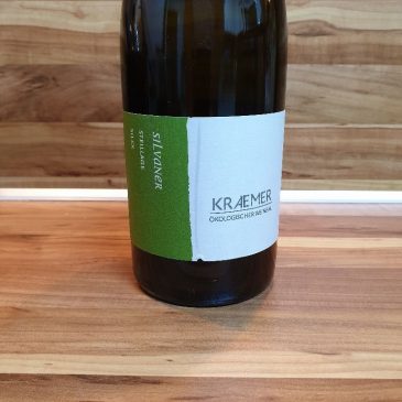 Ökologischer Weinbau Kraemer, Franken – Silvaner Steillage “Silex” trocken 2015
