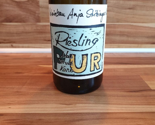 Anja Stritzinger, Franken - Riesling "PUR" trocken 2016