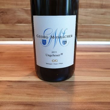 Georg Mosbacher, Pfalz – Forster Ungeheuer Riesling GG 2011