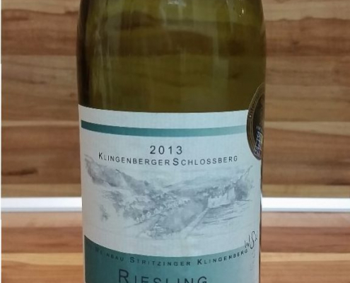 Anja Stritzinger, Franken – Klingenberger Schlossberg Riesling Kabinett Barrique trocken 2013