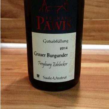 Pawis, Saale-Unstrut – Freyburger Edelacker Grauburgunder trocken 2014