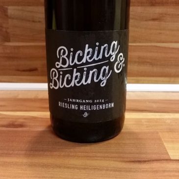 Bicking & Bicking, Pfalz – Albisheimer Heiligenborn Riesling 2014